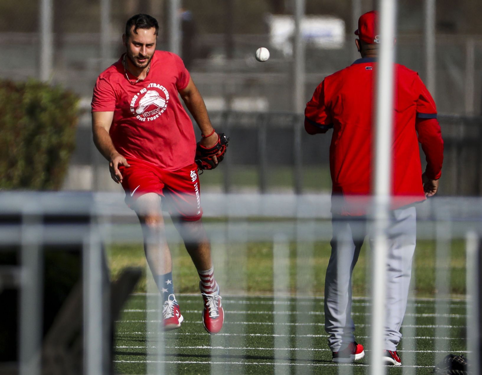 Second day of Cardinals full squad workouts